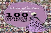 VOW Honors 100 Women of Nevis Poster