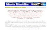 how to learn mentalism