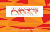 Harvard's ARTS FIRST Festival Updated 4/17
