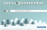 OnPointe Monthly Booklet January