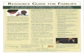 Resource Guide For Families