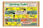 Bob's Pre Spring Sale