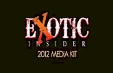 EXOTIC INSIDER MEDIA KIT 2012 DFW