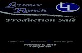 2013 LeDoux Ranch Production Sale