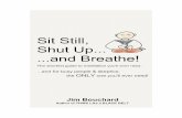 Sit still, shut up and breathe issuu