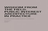 Latrobe Prize Research - Public Interest Practices in Architecture