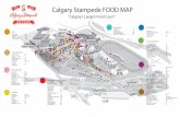 Calgary Stampede Food Map