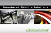 VERICOM Global Solutions Structured Cabling Solutions Catalog