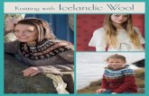 Knitting with Icelandic Wool sample pages and project