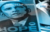 Thirsting for Change: Obama’s First 100 Days