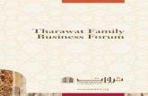 Tharawat Family Business Forum Brochure