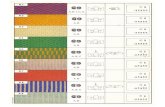 18 Built-In Stitch Patterns For SUPERBA Light Scanning Knitting Machines