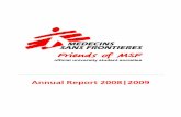 Friends of MSF Annual Report - 2009