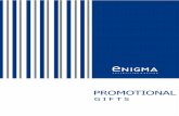Enigma Advertising & Design Gifts Catalogue