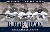 2010 Georgetown University Men's Lacrosse Media Guide