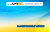MIND Directory of Learning Products 2013-2015
