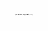 Rurban model etc