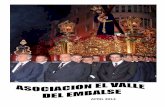 El Valle Asociacion - April Newsletter