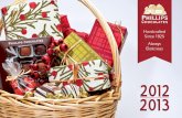 Phillips Chocolates 2012-2013 Holiday Catalog