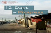 12 Days of Progress
