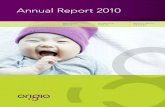ORIGIO Annual Report 2010