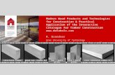 Modern wood products and technologies for construction& introduction of  -eng