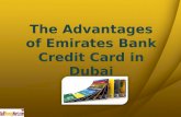 The Advantages of Emirates Bank Credit Card in Dubai