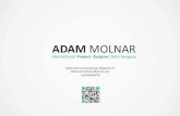 Adam Molnar Designer Portfolio