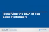 2014 alfa conference identifying the dna of top sales performers