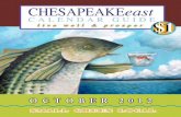 October 2012 Chesapeake East calendar Guide