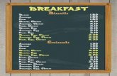 The Store menu boardComplete