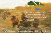 TZ Children Newsletter - Winter 2011/12