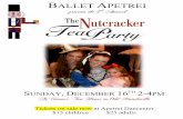 BALLET APETREI'S 3RD ANNUAL NUTCRACKER TEA