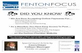 February 2013 Fenton Focus Newsletter