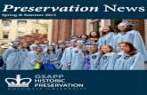 GSAPP Historic Preservation Spring '13 Newsletter