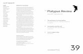 The Platypus Review, № 39 — September 2011 (reformatted for reading; not for printing)