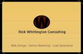 Rick Whittington Consulting Firm Profile