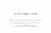Burns Night 2011