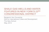 Fracking Wells and Water Features in NY-23