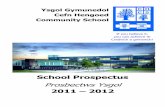Cefn Hengoed School Prospectus 2011-2012