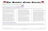 The Dowdie News Gazette Volume 1, Issue 3