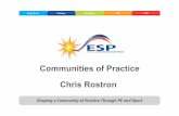 Chris Rostron - Communities of Practice