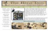 The Hens' Den October 2012 Newsletter