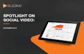 December's Spotlight on Social Video