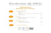 Endnote Workshop II @ HKU