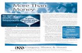 More Than Money Spring 2011 Newsletter
