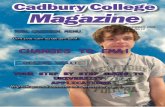 Preliminary college magazine and planning
