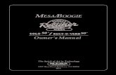 Cabeca a Valvulas MESA BOOGIE Single Rectifier Solo 50 - Manual Sonigate