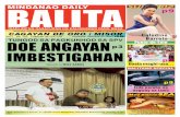 mindanao daily balita october 27 issue