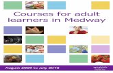 Medway Adult Learning Courses 2009